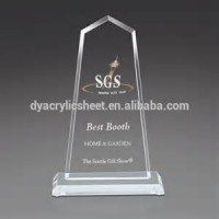 Manufacturer wholesale custom acrylic trophy and medals